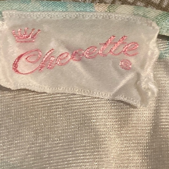 2 Piece Vintage CHEVETTE Nightgown Robe Floral Size M/L ILGWU - Picture 15 of 15